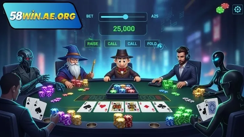 Bí quyết chơi game bài Poker trực tuyến hiệu quả